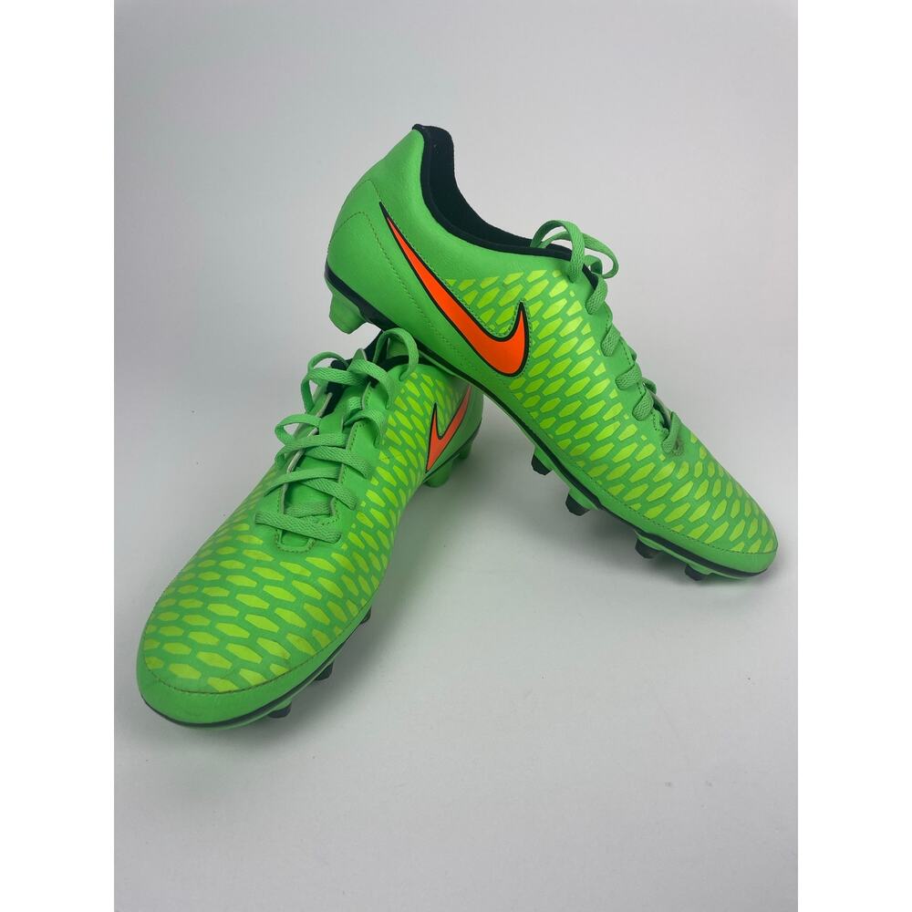 Nike Magista Soccer Cleats Men’s 12 Green Orange Logo